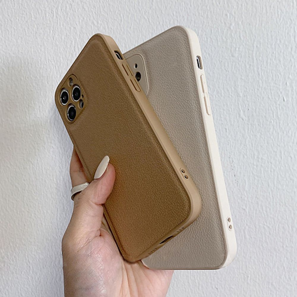 Ốp Điện Thoại Da TPU Mềm Chống Sốc Chống Mồ Hôi Cho IPhone 14 13 12 11 Pro Max X XR 8 7 Plus