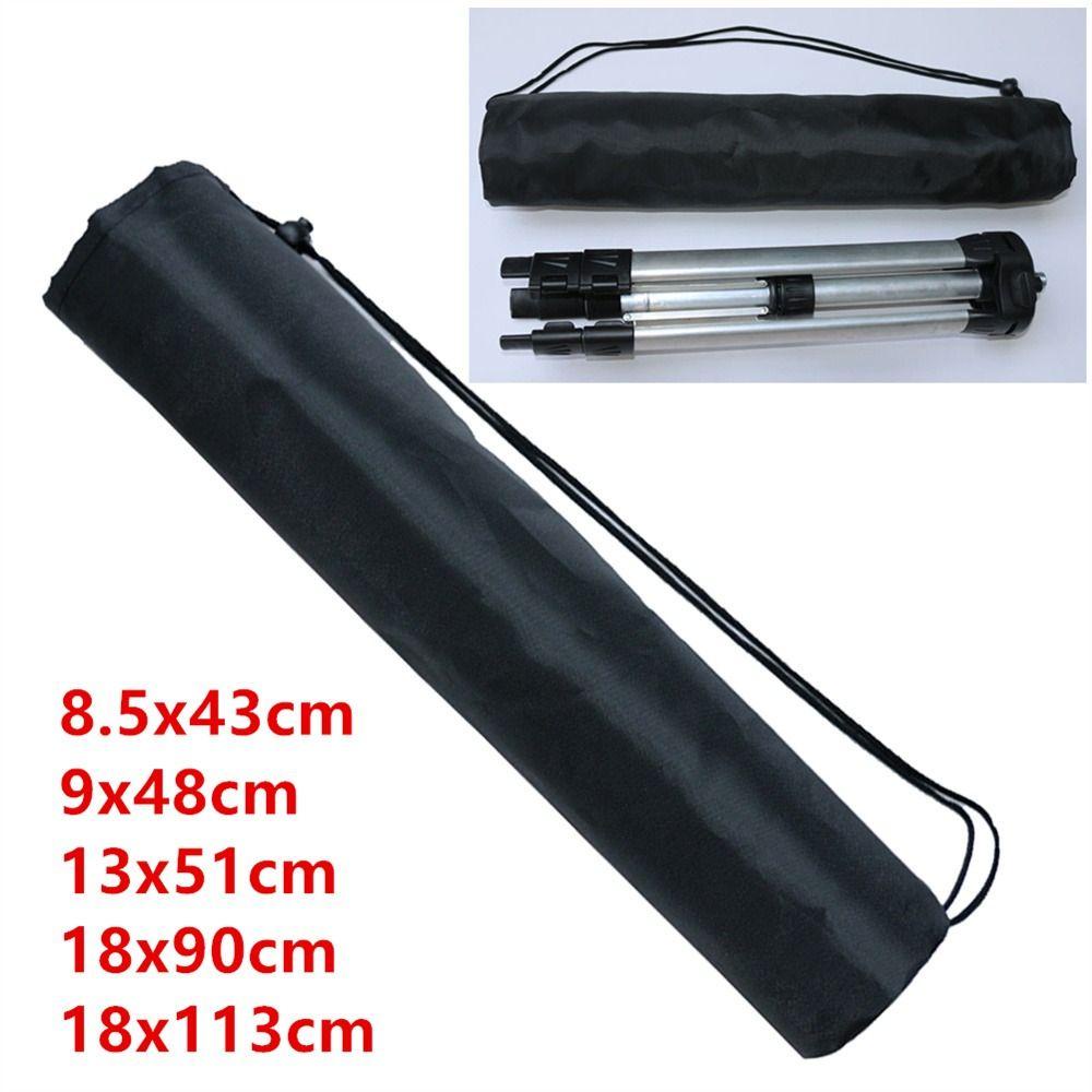 Túi đựng chân máy jarred túi chụp ảnh màu đen 43-113cm túi đứng nhẹ yoga mat túi dây rút