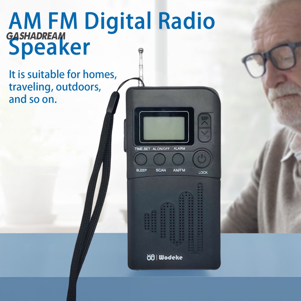 Radio AM FM Kỹ Thuật Số Siêu Nhẹ Chất Lượng Cao