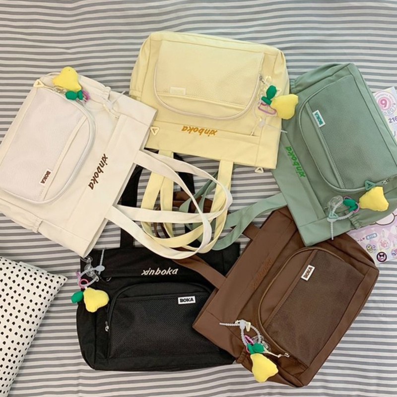 Túi Tote Đeo Vai Sức Chứa Lớn Dễ Phối Đồ Thời Trang Cho Nữ