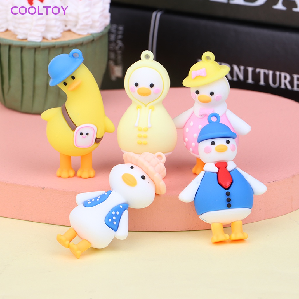 Thú Nhồi Bông Silicone Hình Vịt Con Đáng Yêu Cho Cặp Đôi