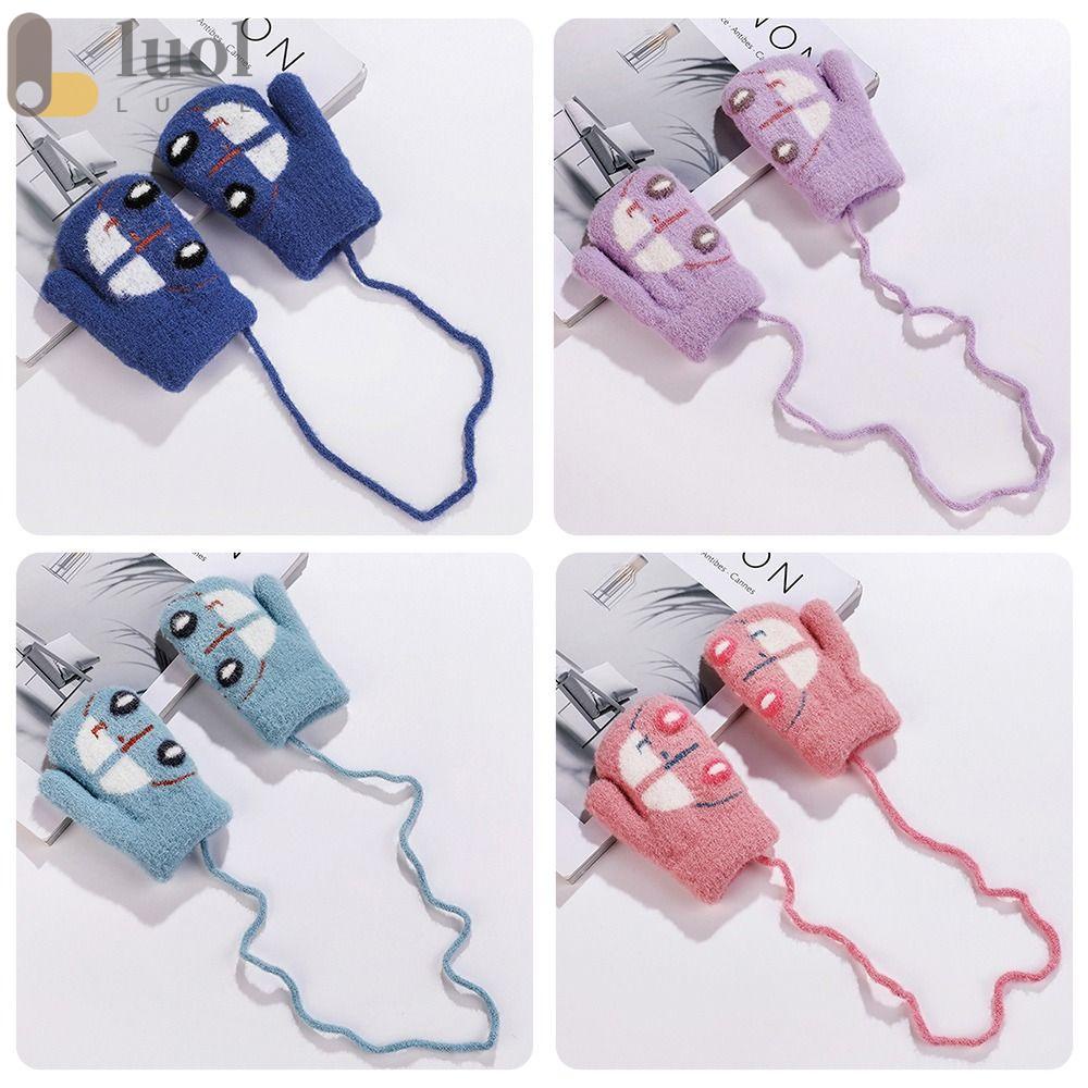 Găng Tay Dày Mềm Mại Giữ Ấm Cho Bé