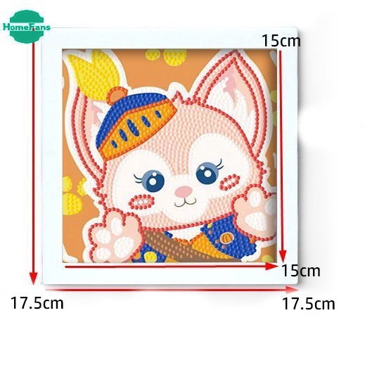 SANRIO Bộ Tranh Đính Đá Họa Tiết Hoạt Hình Winnie the Pooh Độc Đáo DIY Dùng Trang Trí