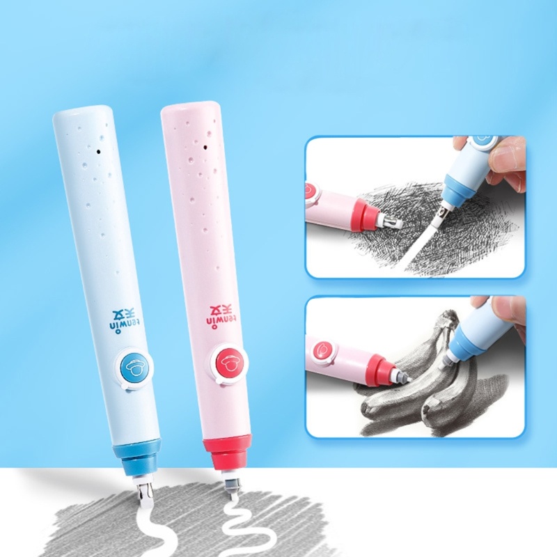 Cục Tẩy Bút Chì Điện Tử Kèm Lõi Thay Thế Dành Cho Vẽ Phác Thảo