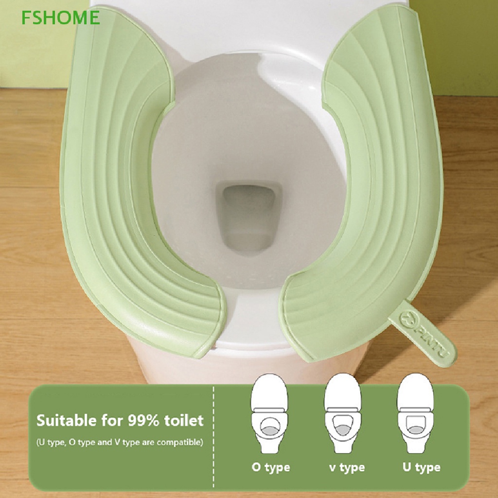 Fshome Thảm Lót Bồn Cầu Có Tay Cầm Tiện Dụng Mới