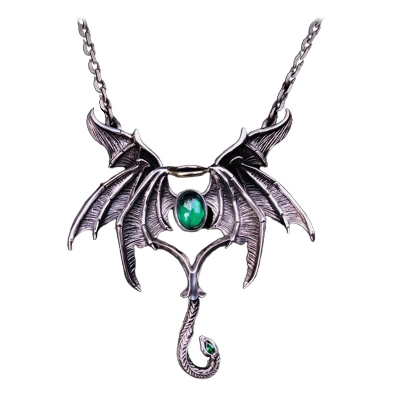 Vòng cổ Hợp Kim Hình Dơi Đính Đá Độc Đáo