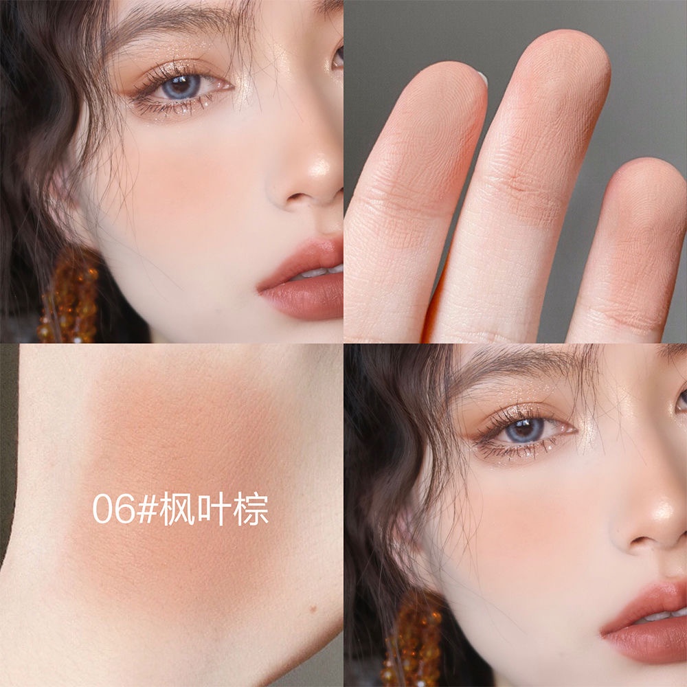 Phấn má Lameila đơn sắc, phấn má hồng nội địa trung F22 - Mây Beauty