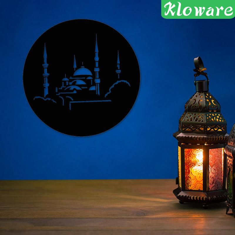 Sticker Dán Tường Nghệ Thuật Phong Cách Ramadan