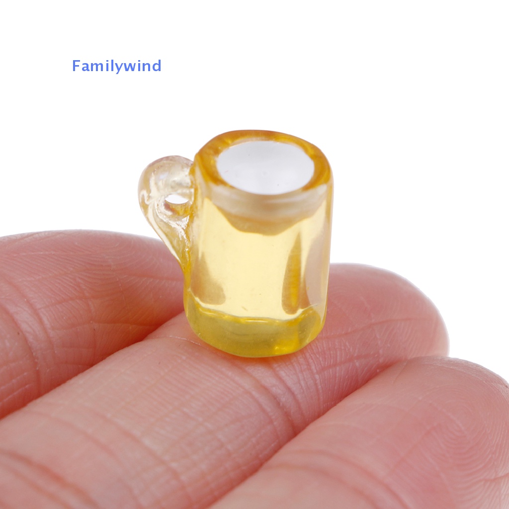 Set 3 Mô Hình Ly Bia Bằng Nhựa Dùng Trang Trí Nhà Búp Bê