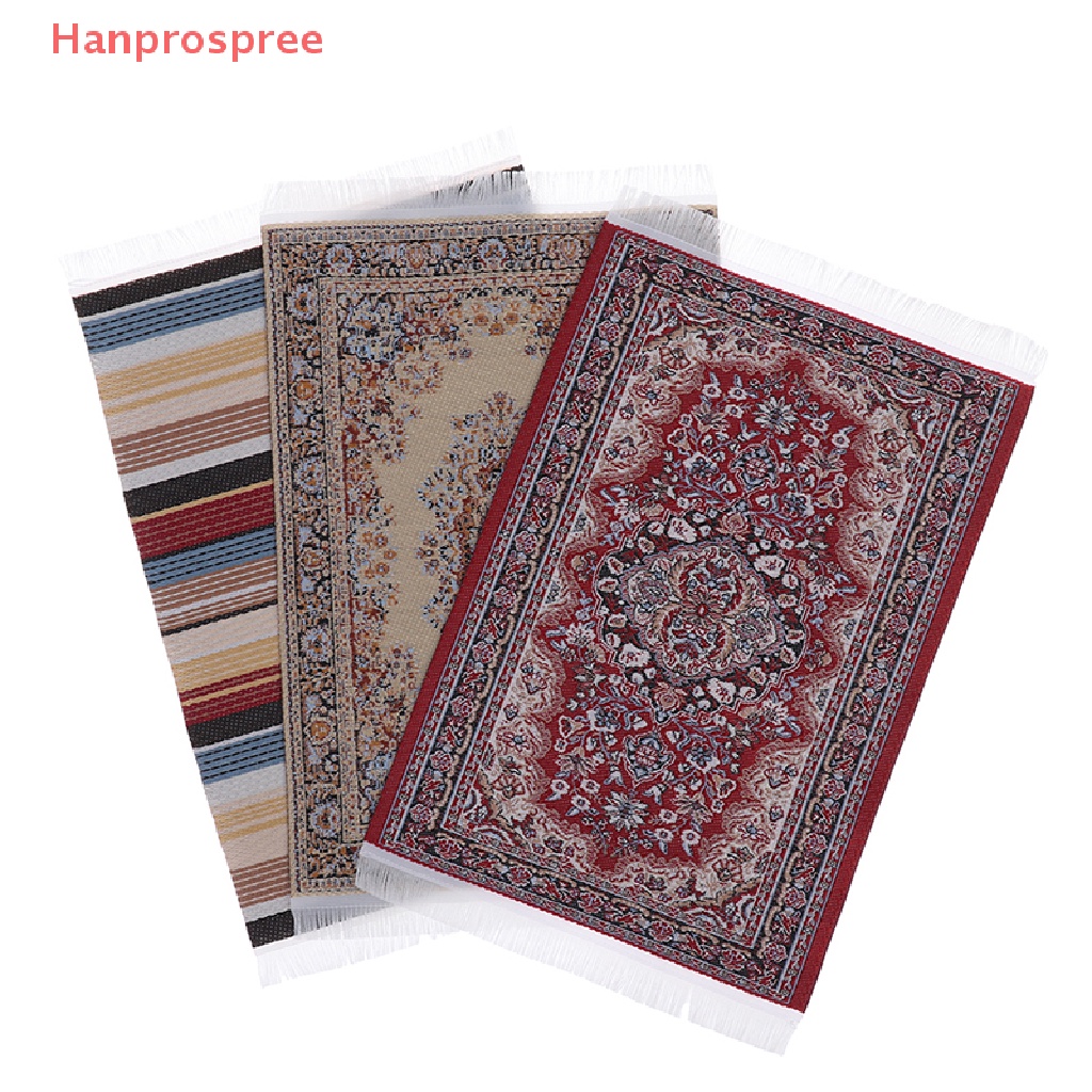 1 Thảm Lót Sàn Thổ Nhĩ Kỳ Tỉ Lệ 1: 12 Trang Trí Nhà Búp Bê