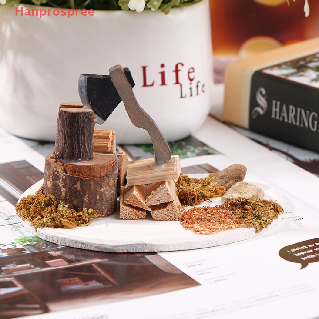 Mô Hình Cắt Gỗ Rìu Trang Trí Nhà Búp Bê Tỉ Lệ 1: 12