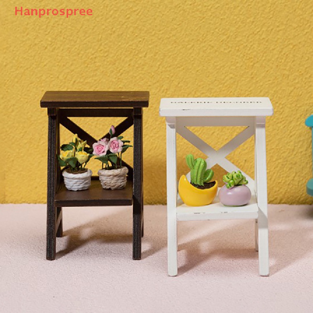 Kệ Để Đồ Trang Trí Nhà Búp Bê Kiểu Châu Âu vintage 1: 12