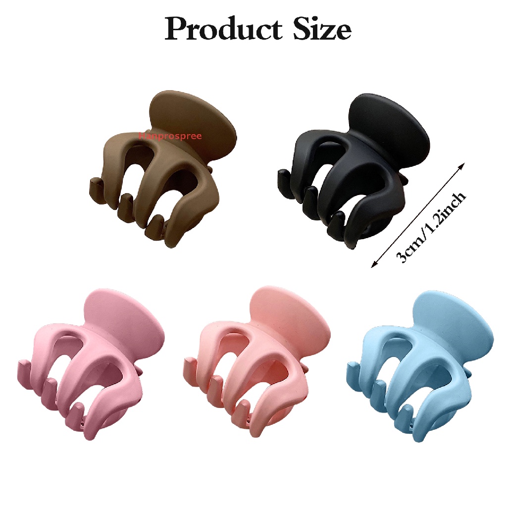 Set 6 Kẹp Tóc Nhỏ Bằng Nhựa Tiện Dụng