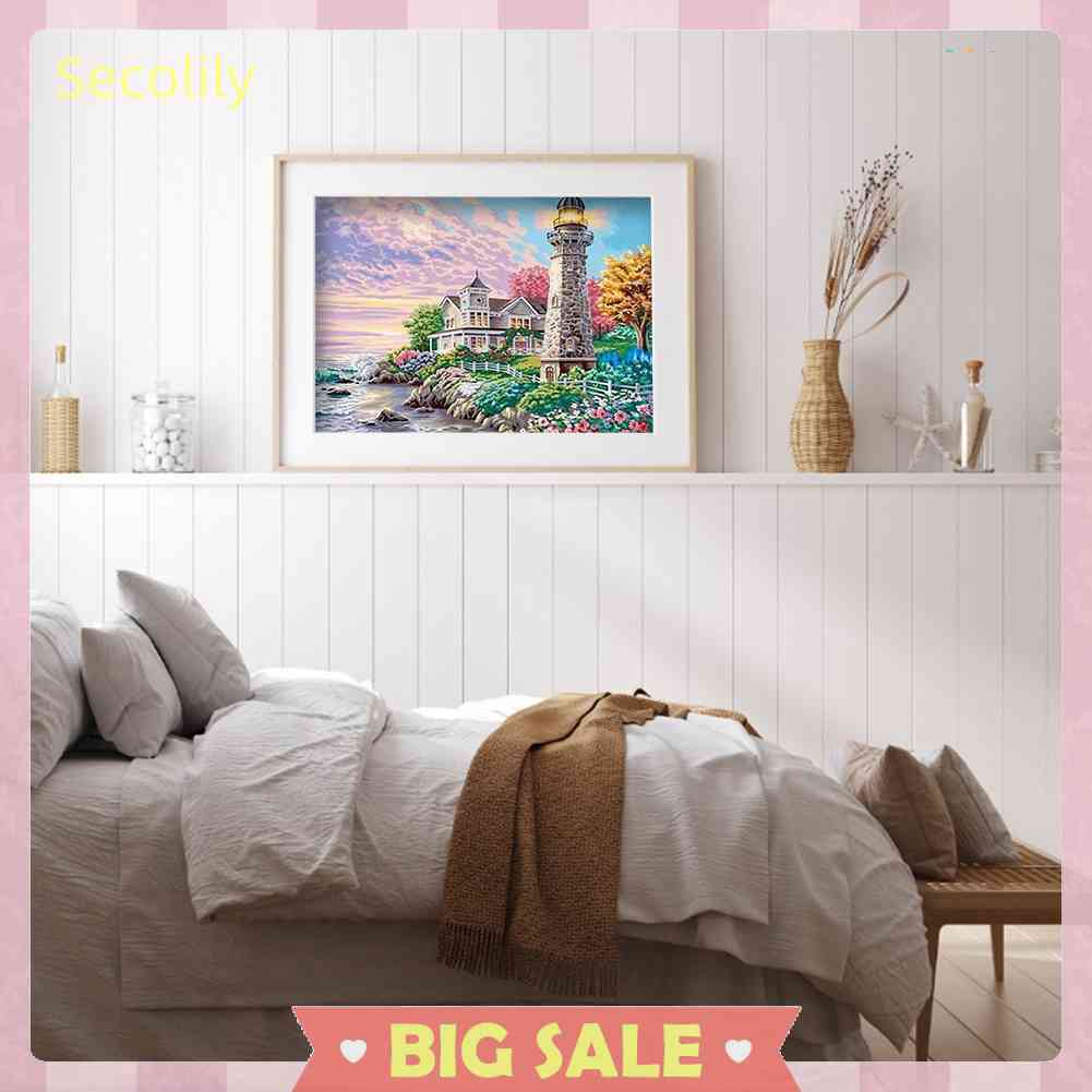 Toàn Bộ Bộ Tranh Thêu Chữ Thập 11CT DIY Hình Phong Cảnh