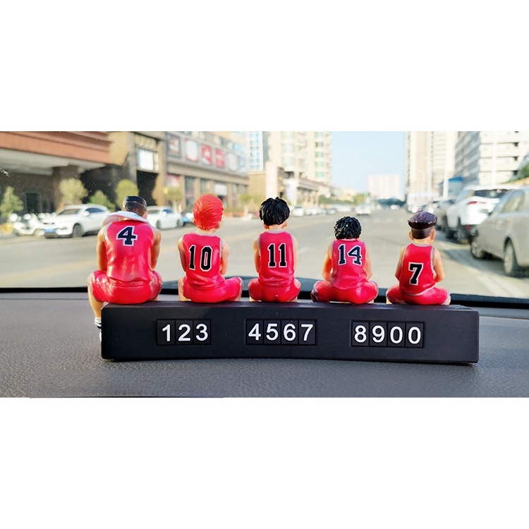 Đồ trang trí Nhân Vật Hanamichi Sakuragi Trong SLAM DUNK Trang Trí Xe Hơi