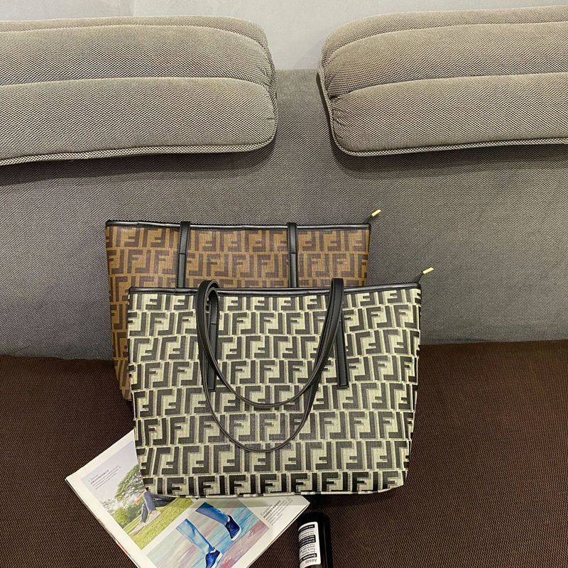 Túi Xách Da Mềm Cỡ Lớn In Họa Tiết Đơn Giản Thời Trang Cho Nữ