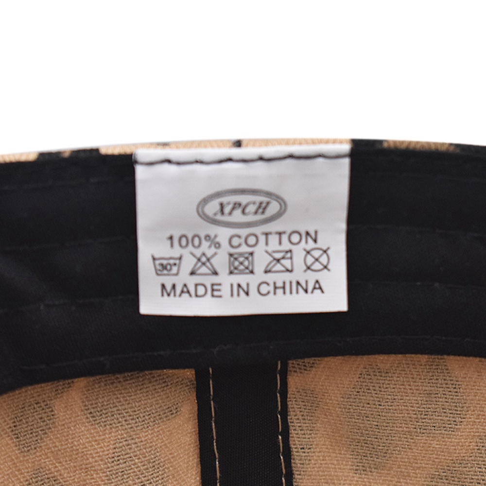 Mũ Lưỡi Trai Họa Tiết Da Báo Thời Trang Mới Cho Nam Nữ