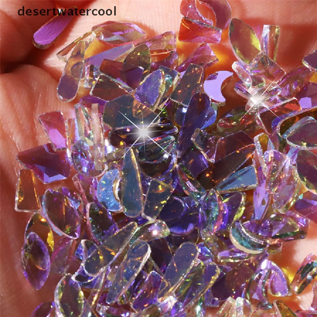 Set 100 Viên Đá Đính Trang Trí Móng Tay