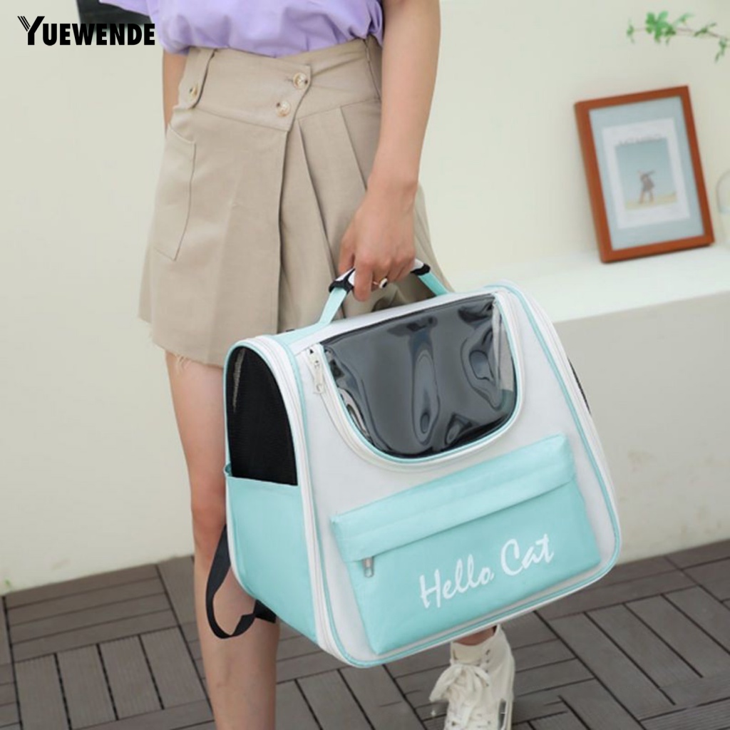 Ba Lô Đựng Thú Cưng Yue.z Thiết Kế Lưới Thoáng Khí Tiện Dụng