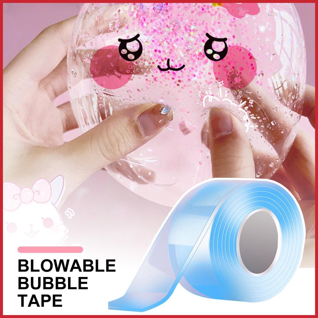 Đồ Chơi Thổi Bong Bóng Nano Siêu Co Giãn DIY Dành Cho Tiệc Tùng
