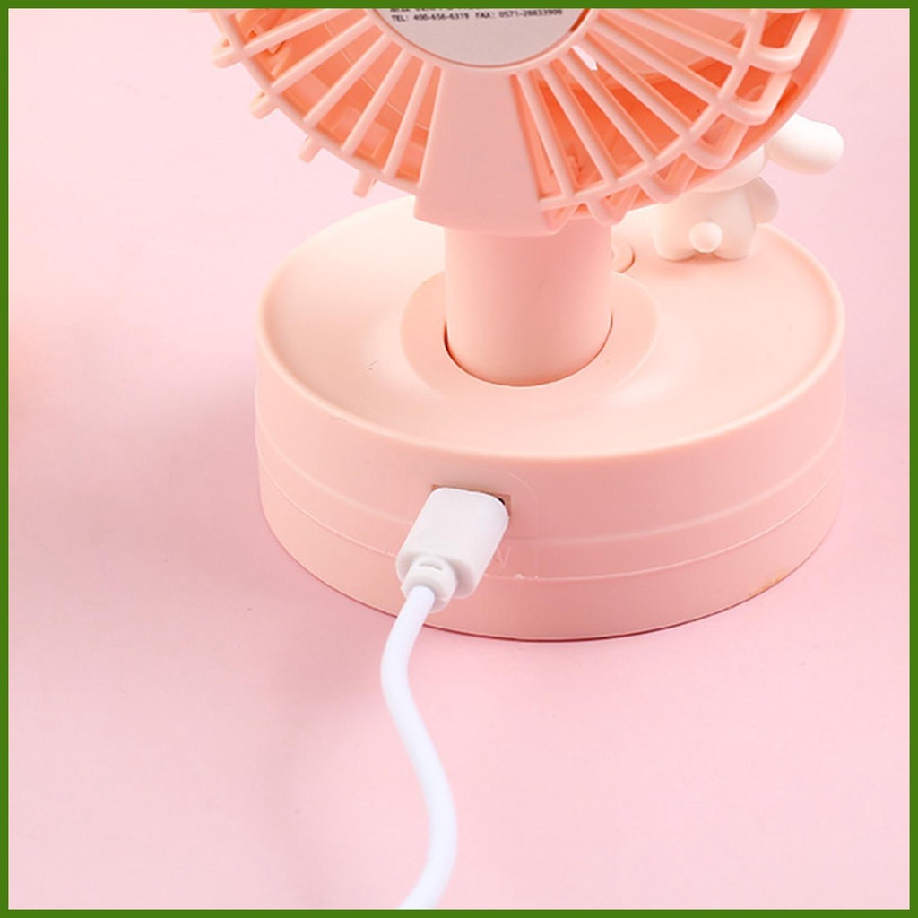 Mới Quạt Mini Sạc USB Thiết Kế Xinh Xắn Tiện Dụng
