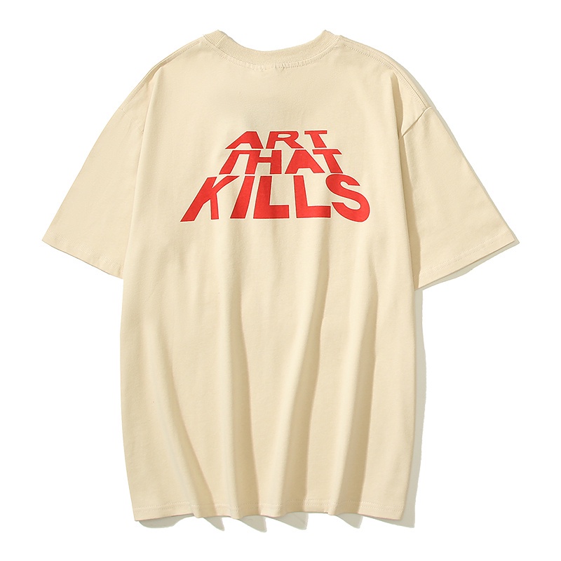 Gallery DEPT Áo Thun Ngắn Tay In Khẩu Hiệu Palmm sloganHSDSDHDFGSDF Cho Nam Và Nữ