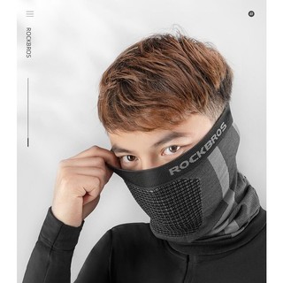 Mặt nạ xe đạp Balaclava thoáng khí ROCKBROS - Chống tia cực tím, Mặt nạ chống gió và toàn mặt cho thể thao ngoài trời, thiết bị đi xe đạp