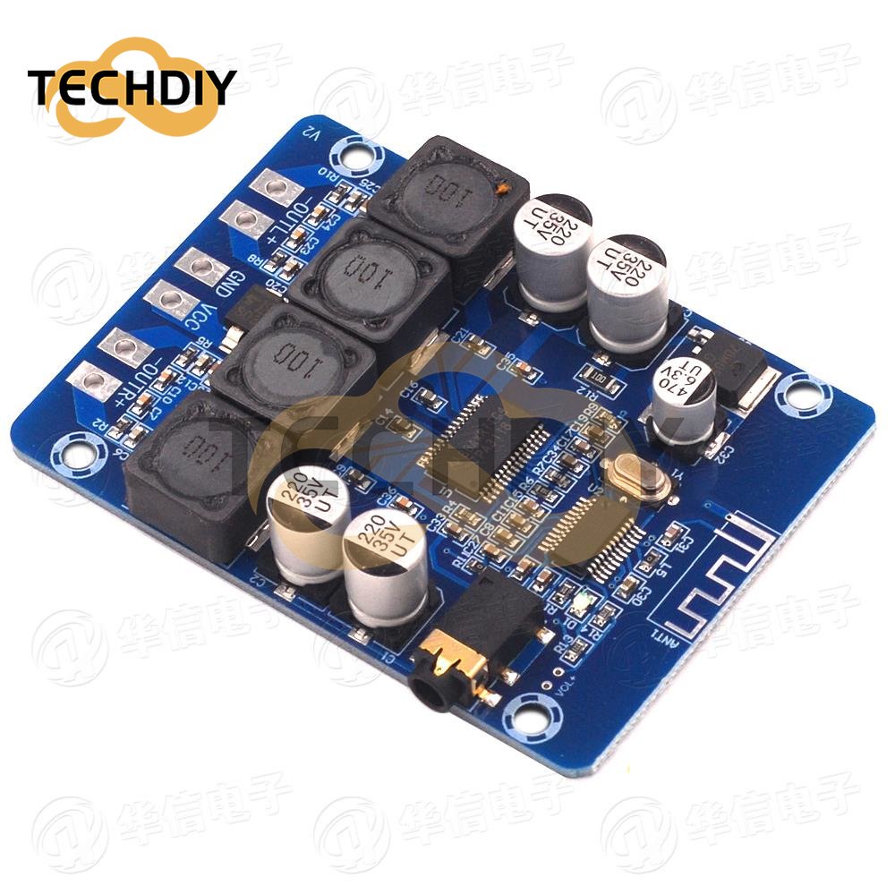 Bảng Mạch Khuếch Đại Âm Thanh Bluetooth Kỹ Thuật Số XH-M314 TPA3118 Dual 45W