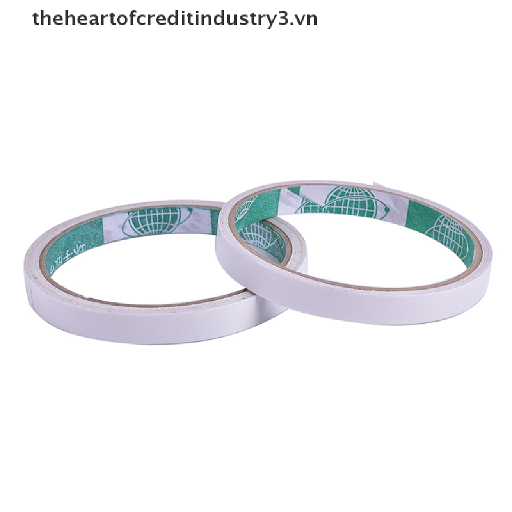 Cuộn Băng Keo Hai Mặt Màu Trắng Siêu Chắc Dài 5M / 8M