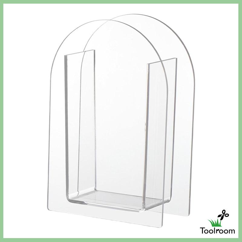 Chậu Hoa Bằng Acrylic Kiểu Hình Học Độc Đáo Trang Trí Nhà Hàng