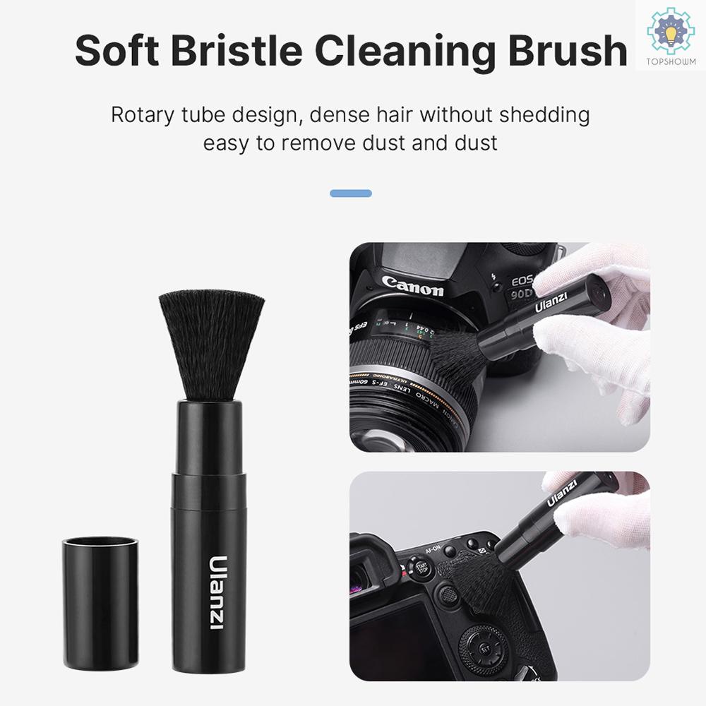 Bộ Dụng Cụ Vệ Sinh Máy Ảnh 9 Trong 1 Ulanzi 1 * Làm Sạch + 1 * Thổi Khí Bằng Silicon + 1 * Que + 2 Khăn Lau + 6 Khăn Lau * Khăn Lau + 50 Miếng Lau * | BigBuy360 - bigbuy360.vn