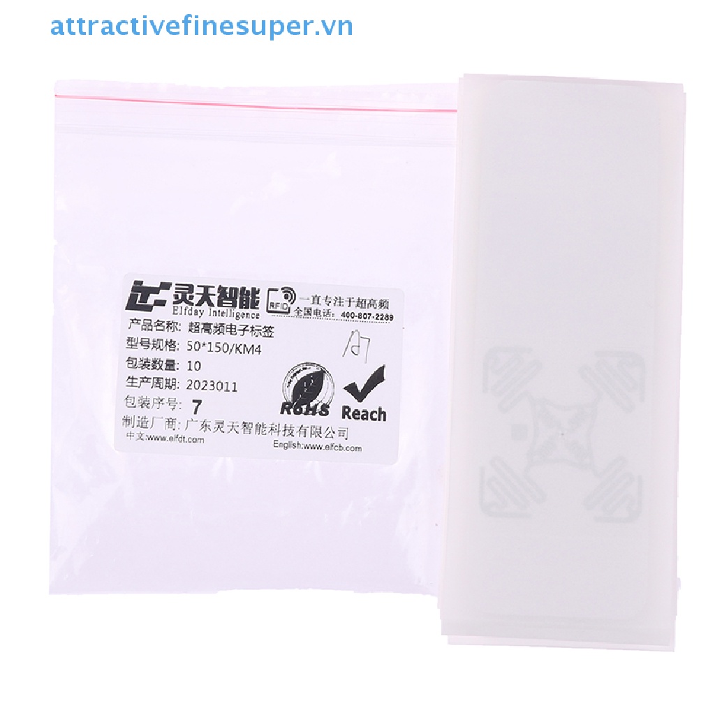 Set 10 Nhãn Dán KM4 / KM4Q / KU5 / U8 / U9 RFID Đa Năng Tiện Dụng