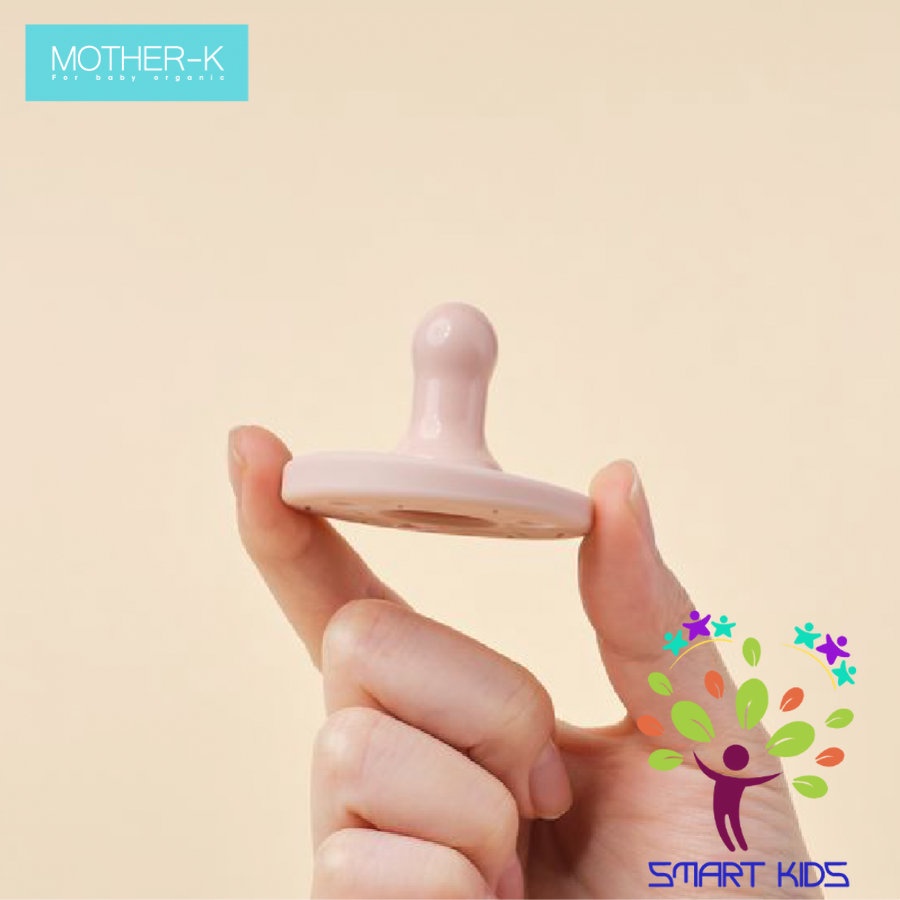 TI GIẢ SILICONE MOTHER-K ĐẦU TRÒN NGUYÊN KHỐI DÀNH CHO BÉ 0-18M