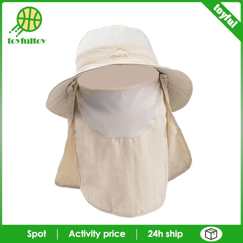 Mũ Sombrero Bảo Vệ Mặt Cổ Chống Nắng Dành Cho Đi Bộ Đường Dài Du Lịch