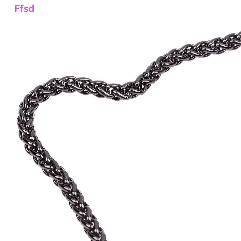 {Ffsd} Phụ Kiện Dây Đeo Túi Xách Bằng Acrylic Màu Đen