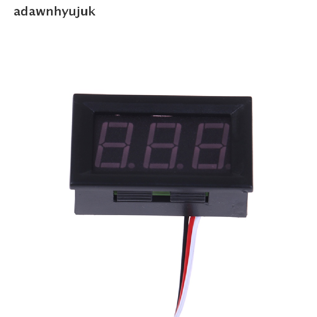 Vôn Kế Kỹ Thuật Số 3 Dây DC 0-30V Có Màn Hình LED Cho Xe Ô Tô VN