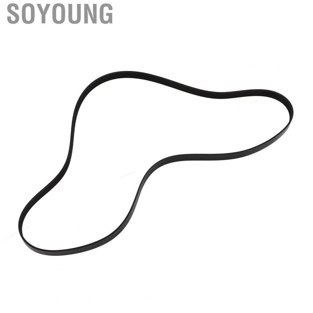 Soyoung 7PK1940  Tough Heat Resistant Serpentine Belt Exquisite Workmanship Anti Aging for Vehicle