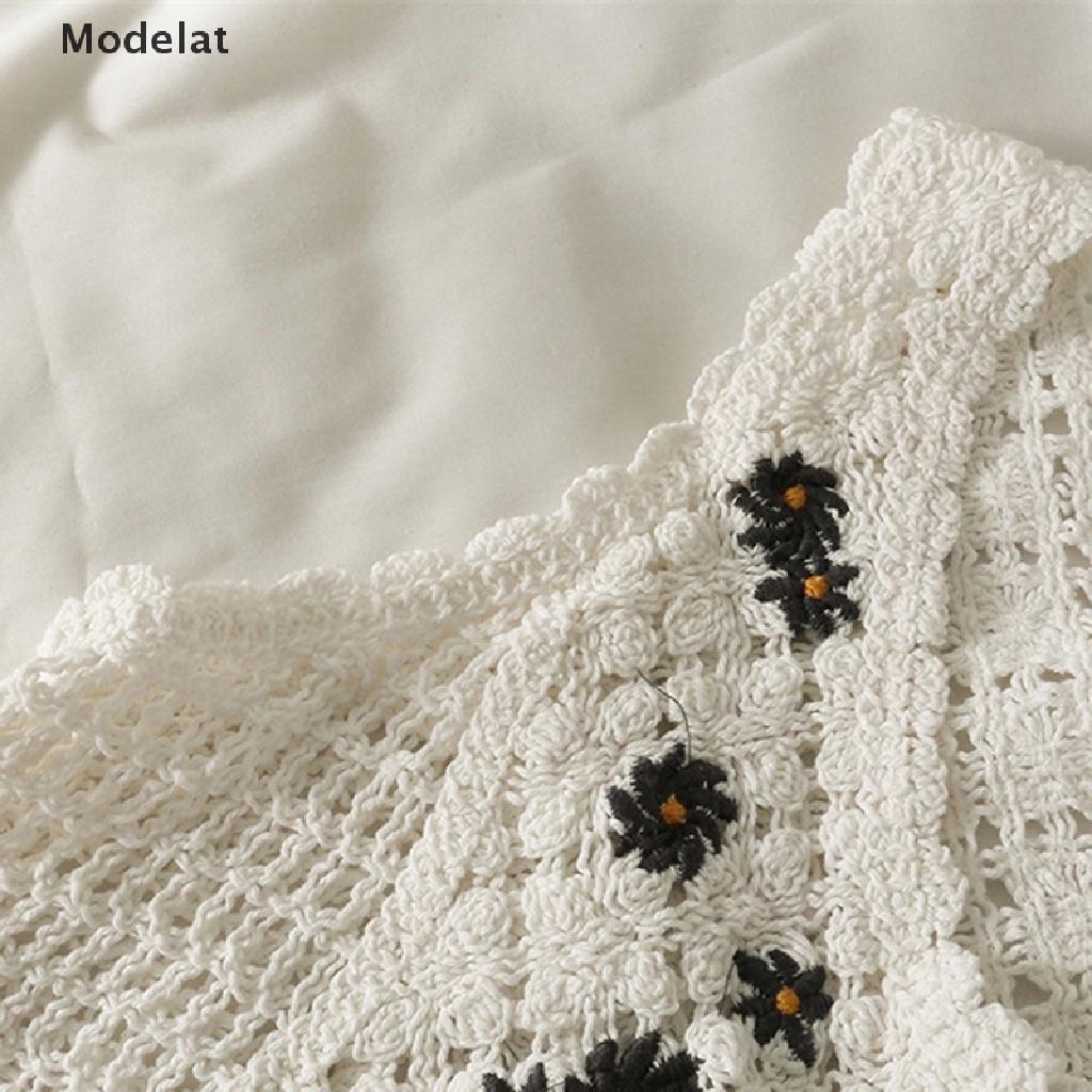 Áo dệt kim thêu GJCUTE MFC họa tiết phong cách dân tộc retro dành cho nữ