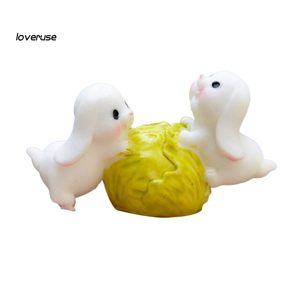 Mô Hình Búp Bê Thỏ Phục Sinh Mini Hoạt Hình Đáng Yêu