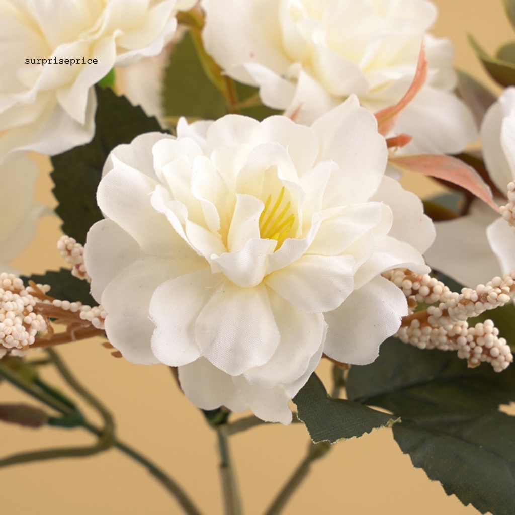 Spa Chi Tiết Tuyệt Vời Nhành Cherry Giả Trang Trí Đám Cưới Đa Năng