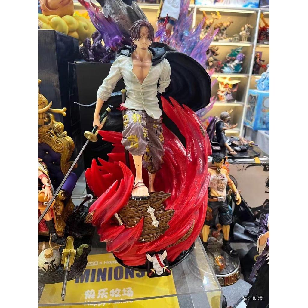 Mô hình nhân vật Shanks tóc đỏ tứ hoàng cực ngầu cao 40cm | Figure anime one piece vua hải tặc mô hình đồ chơi