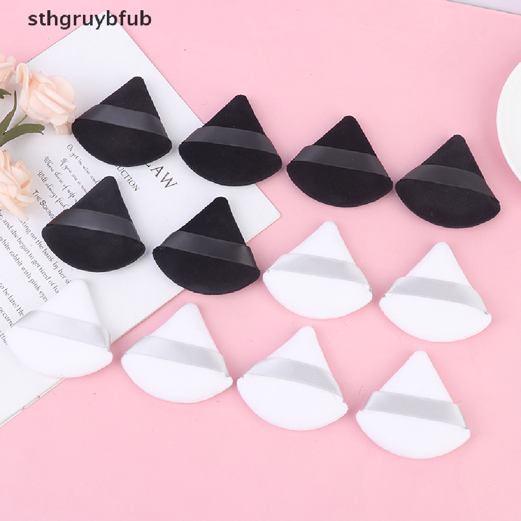 Set 4 Mút Trang Điểm Hình Tam Giác Mini Tiện Lợi