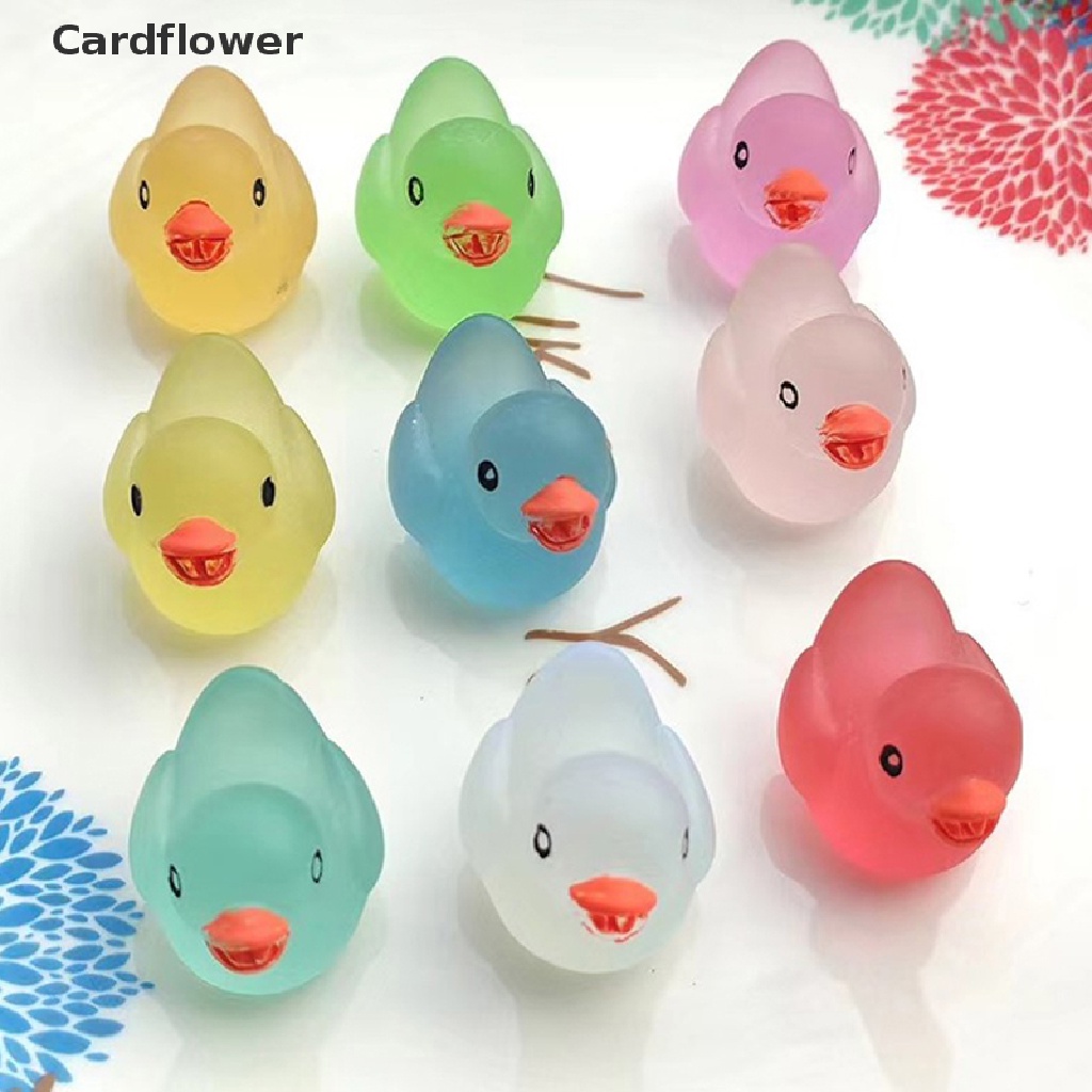 < Cardflower > Set 10 Tượng Phát Sáng Trong Bóng Tối Đồ Chơi Búp Bê Bằng Nhựa Resin Craf Đang Giảm Giá