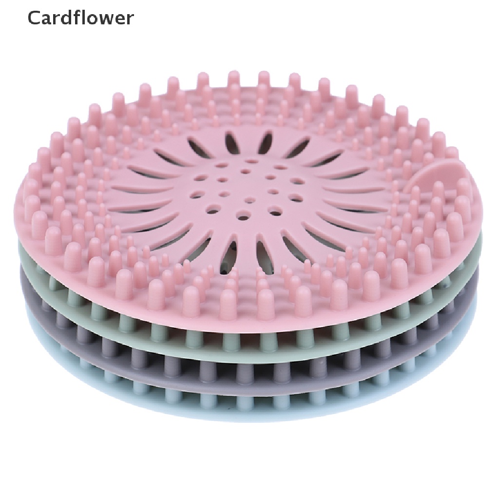 Miếng Silicone Chặn Tóc Chống Tắc Nghẽn Bồn Rửa Tiện Dụng