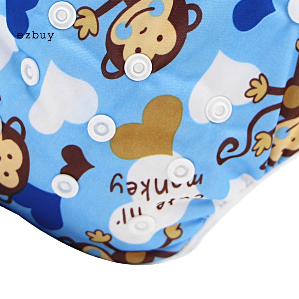 Quần Bơi Lưng Cao Thoáng Khí Chống Tràn In Họa Tiết Hoạt Hình Dễ Thương Cho Bé