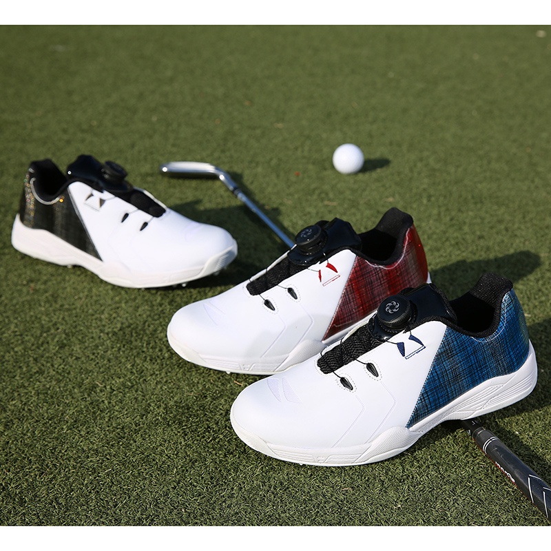 Giày Thể Thao Đánh Golf Chuyên Nghiệp Cỡ Lớn Chống Trượt Chống Thấm Nước Cho Nam Và Nữ