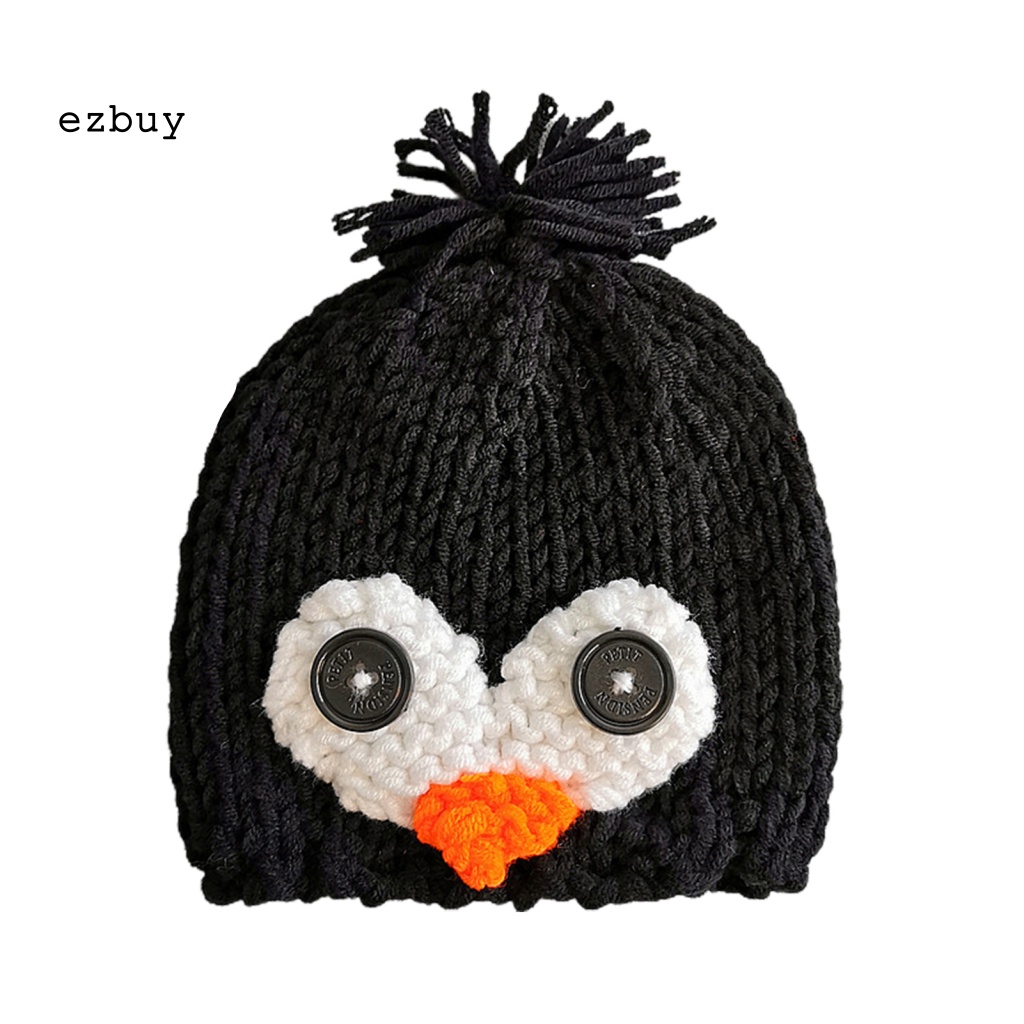 Bộ Đồ Quấn Em Bé Sơ Sinh In Họa Tiết Chim Cánh Cụt Đa Năng Dùng Làm Đạo Cụ Chụp Ảnh