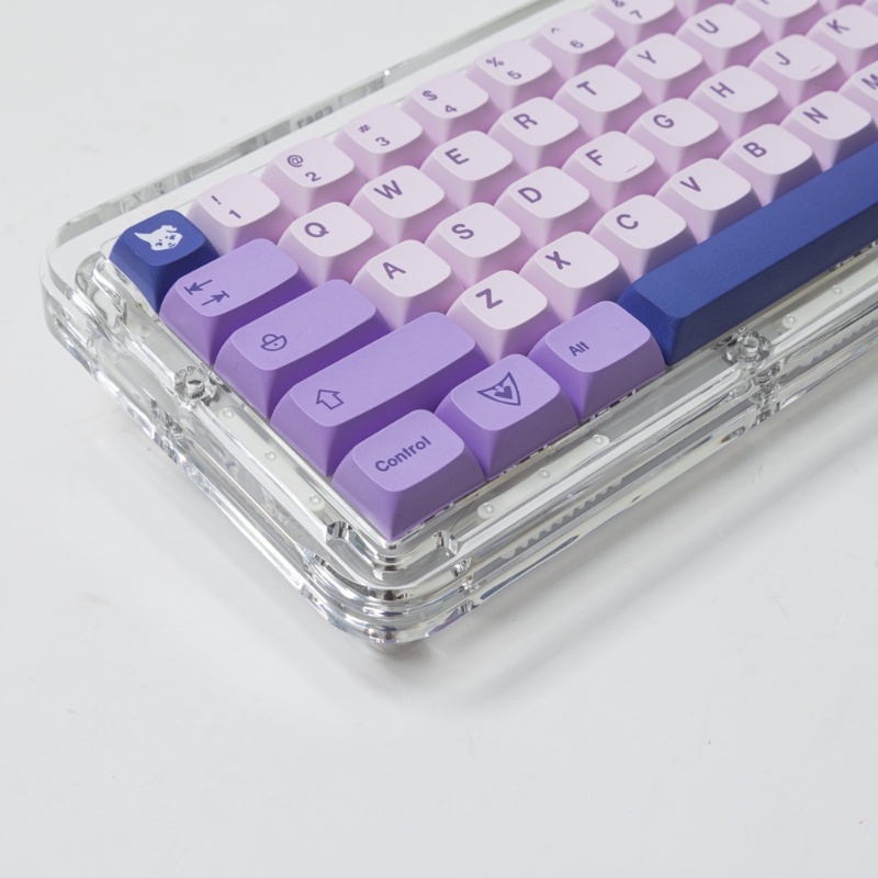 142 Phím GMK Frost Witch Keycaps XDA Profile PBT Dye Sub Bàn Phím Cơ Keycap