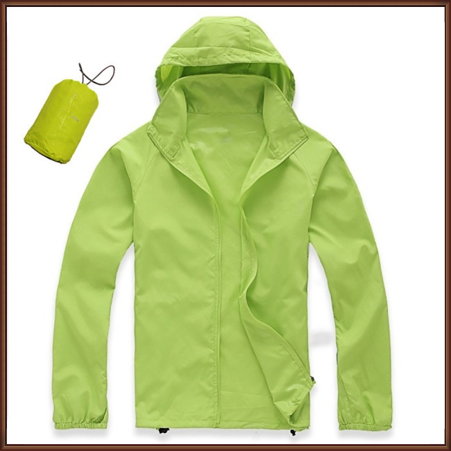Áo Khoác Chống Gió Chống Nắng Chống Gió Mau Khô Có Mũ Trùm Đầu Kích Thước Lớn Cho Nam Và Nữ
