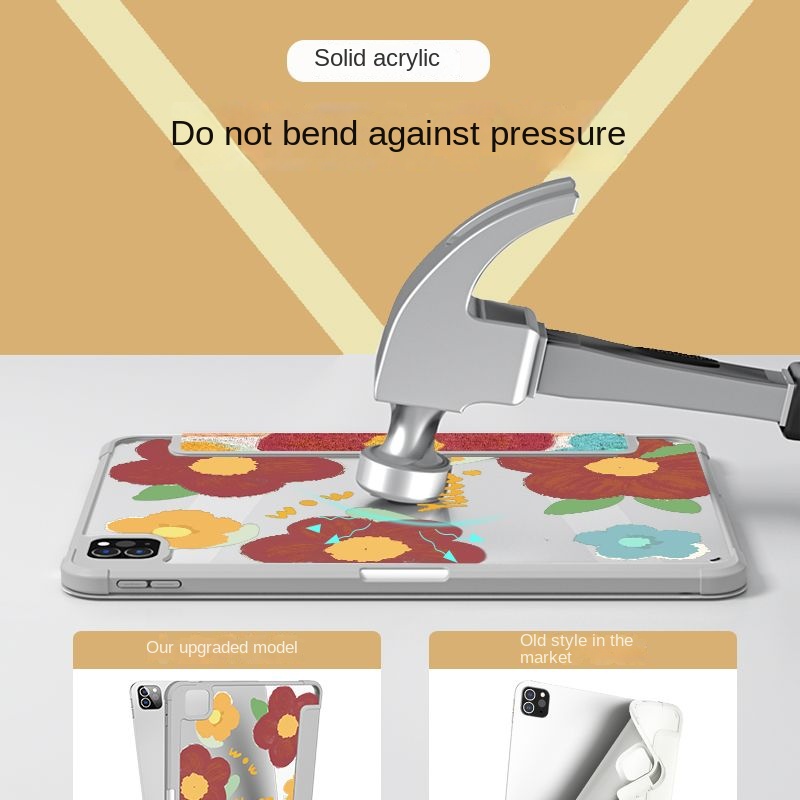 Ốp Máy Tính Bảng Hình Hoa Cho iPad Air 4 Pro 11 2020 2021 / Air4 / 5 10.9 / gen 10 2022 / gen9 / gen8 / gen7 10.2 / Air1 / 2Gen5 / gen6 9.7